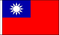 Taiwan Table Flags
